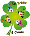 le Trèfle à 4 clowns - Partenaire de l'association Coup d'Pouce - Association d'aide aux enfants atteints d'un cancer en Bourgogne